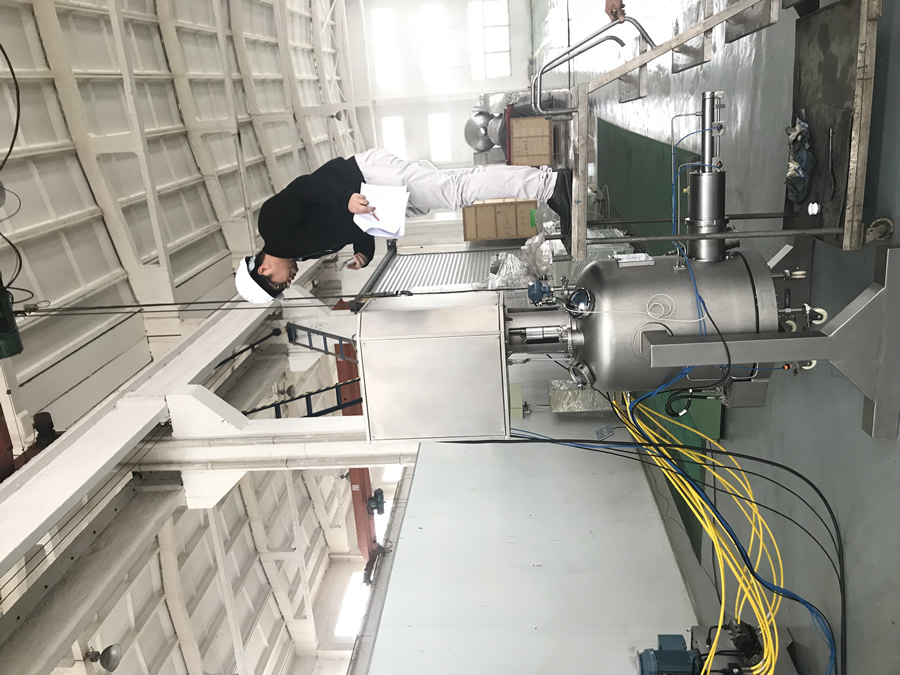 Field Inspection of European Inspectors The “Three in One” (filtering, washing and drying) equipment with CE certification of European Union...
